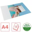 Gumis mappa, karton, A4, ESSELTE "Colour'Breeze", kék 1 db
