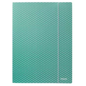   Gumis mappa, karton, A4, ESSELTE "Colour'Breeze", zöld 1 db