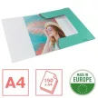 Gumis mappa, karton, A4, ESSELTE "Colour'Breeze", zöld 1 db