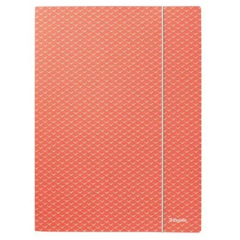   Gumis mappa, karton, A4, ESSELTE "Colour'Breeze", korall 1 db
