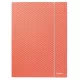 Gumis mappa, karton, A4, ESSELTE "Colour'Breeze", korall 1 db