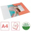 Gumis mappa, karton, A4, ESSELTE "Colour'Breeze", korall 1 db