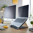 Laptop állvány, LEITZ "Ergo Cosy", bársonyszürke 1 db ► AKCIÓS