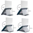 Laptop állvány, LEITZ "Ergo Cosy", bársonyszürke 1 db ► AKCIÓS