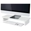 Monitorállvány, LEITZ "Ergo", fehér 1 db