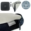Ülőpárna, ergonómiai, szövetborítású, LEITZ "Ergo", világosszürke 1 db