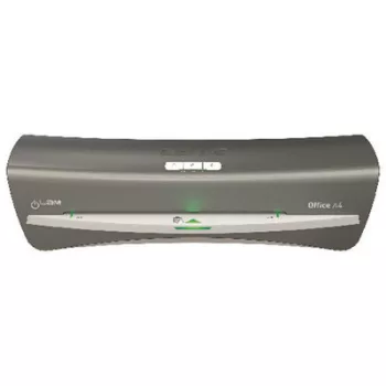   Laminálógép, A4, 80-125 mikron, LEITZ "iLam Office", ezüst 1 db