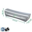 Laminálógép, A4, 75-125 mikron, LEITZ "iLam Home Office", szürke