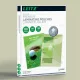 Meleglamináló fólia, 80 mikron, A4, fényes, UDT technológiával, LEITZ "iLam" 100 db