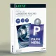 Meleglamináló fólia, 250 mikron, A4, fényes, UDT technológiával, LEITZ "iLam"