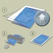 Meleglamináló fólia, 100 mikron, A3, fényes, UDT technológiával, LEITZ "iLam" 100 db