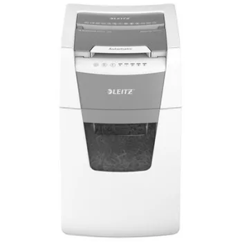   Iratmegsemmisítő, mikrokonfetti, 150 lap, LEITZ "IQ AutoFeed Office 150 P5 Pro"