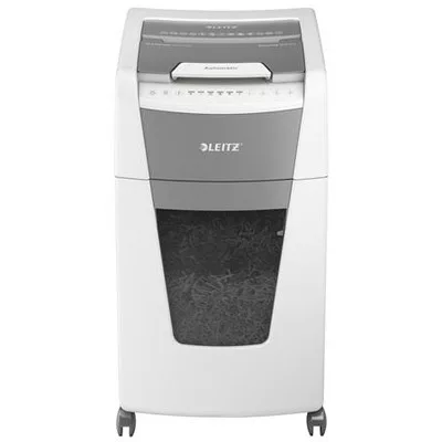 Iratmegsemmisítő, konfetti, 300 lap, LEITZ "IQ AutoFeed Office 300 P4 Pro" 1 db
