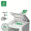 Iratmegsemmisítő, konfetti, 300 lap, LEITZ "IQ AutoFeed Office 300 P4 Pro" 1 db