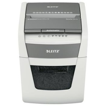   Iratmegsemmisítő, konfetti, 50 lap, LEITZ "IQ AutoFeed SmallOffice 50 P4 Pro"