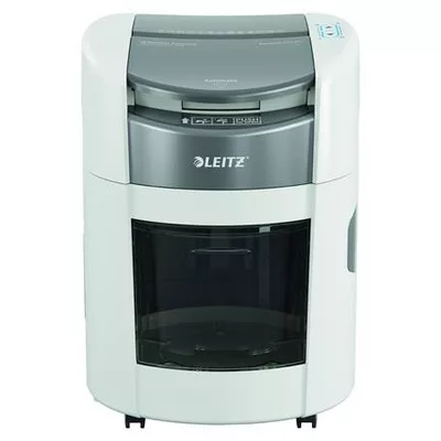 Iratmegsemmisítő, konfetti, 150 lap, LEITZ "IQ OptiMax Autofeed Home Office 150 P4" 1 db