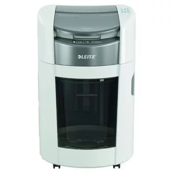   Iratmegsemmisítő, mikrokonfetti, 200 lap, LEITZ "IQ OptiMax Autofeed Small Office 200 P5" 1 db