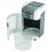 Iratmegsemmisítő, mikrokonfetti, 200 lap, LEITZ "IQ OptiMax Autofeed Small Office 200 P5" 1 db