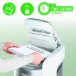 Iratmegsemmisítő, konfetti, 200 lap, LEITZ "IQ OptiMax Autofeed Small Office 200 P4" 1 db