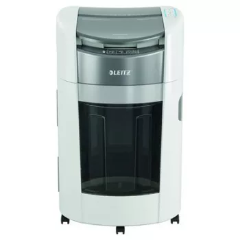  Iratmegsemmisítő, mikrokonfetti, 300 lap, LEITZ "IQ OptiMax Autofeed Office 300 P5" 1 db