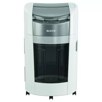 Iratmegsemmisítő, konfetti, 300 lap, LEITZ "IQ OptiMax Autofeed Office 300 P4" 1 db