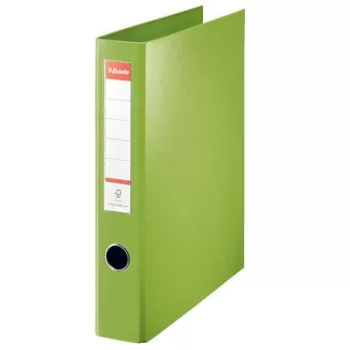   Gyűrűs könyv, 4 gyűrű, D alakú, 60 mm, A4 maxi, PP, ESSELTE "Jumbo Vivida", zöld 1 db