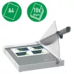 Vágógép, karos, A4, 10 lap, LEITZ "Precision Home Office A4" 1 db