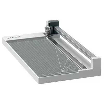 Vágógép, görgős, A4, 10 lap, LEITZ "Precision Home Office A4" 1 db