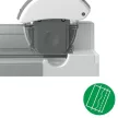 Vágógép, görgős, A4+, 15 lap, LEITZ "Precision Office A4+" 1 db