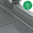 Vágógép, görgős, A4+, 15 lap, LEITZ "Precision Office A4+" 1 db