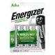 Tölthető elem, AA ceruza, 4x2000 mAh, ENERGIZER "Power Plus" 4 db