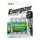 Tölthető elem, AA ceruza, 4x2300 mAh, előtöltött, ENERGIZER "Extreme" 4 db