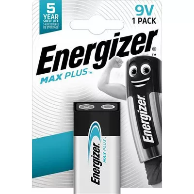 Elem, 9V, 1db, ENERGIZER, "Max Plus" 1 db