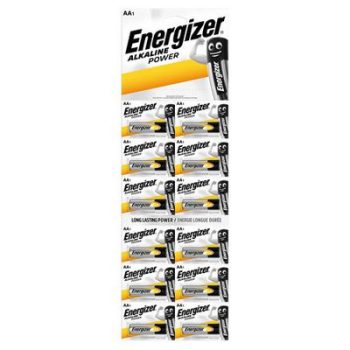   Elem, AA ceruza, 12 db, egyesével téphető, ENERGIZER "Alkaline Power Kartella"