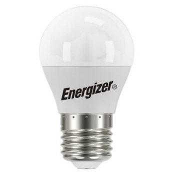   LED izzó, E27, golf gömb, 4,9W (40W), 470lm, 3000K, ENERGIZER