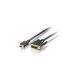 HDMI - DVI-D kábel, aranyozott, 2 m, EQUIP 1 db