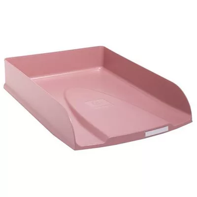 Irattálca, műanyag, EXACOMPTA "COMBO Styli Skandi", rózsaszín