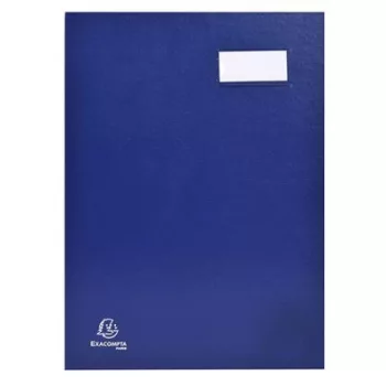   Aláírókönyv, A4, 18 részes, karton, EXACOMPTA, kék 1 db