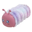 Tolltartó, cipzáras, szőrme-szilikon, EXACOMPTA "Caterpillar", vegyes színek (szín nem választható) 1 db