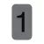 Információs tábla, öntapadó, 2,5x4,4 cm, alumíniumhatású, EXACOMPTA, 1-es 1 db