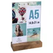 Laptartó, álló, A5, EXACOMPTA, áttetsző 1 db