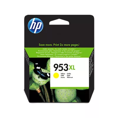 HP Nr.953XL (F6U18AE) eredeti sárga TINTAPATRON / INK CARTRIDGE, ~1600 oldal ( HP953XL )