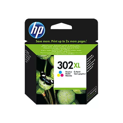 HP Nr.302XL (F6U67AE) eredeti színes TINTAPATRON / INK CARTRIDGE, ~330 oldal