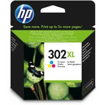 HP F6U67AE Tintapatron Color 330 oldal kapacitás No.302XL Akciós (Továbbra is működik, lejárat 2024. február.)