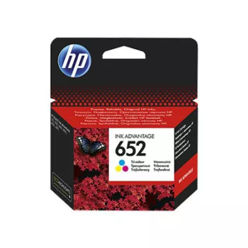   HP Nr.652 (F6V24AE) eredeti színes TINTAPATRON / INK CARTRIDGE, ~200 oldal ( HP652 )