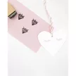 Nyomdakészlet, fa, 10 db, FOLIA, unikornis