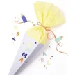 Matrica készlet, filc, 190 db, betűk, FOLIA, különböző színek 1 készlet
