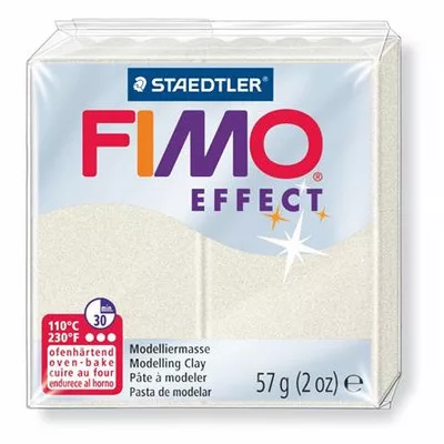 Gyurma, 57 g, égethető, FIMO "Effect", metál gyöngyház 0,057 kg