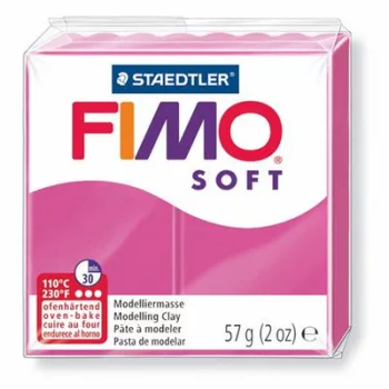   Gyurma, 57 g, égethető, FIMO "Soft", málna 0,057 kg