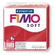 Gyurma, 57 g, égethető, FIMO "Soft", karácsonyi piros 0,057 kg